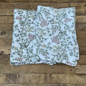 Dream Home New York 100% Cotton Floral Tea Towels 17 x 24" Set of 2